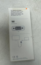 Load image into Gallery viewer, Apple Model A1307 MB572Z/B White Mini DisplayPort To VGA Adapter Sealed