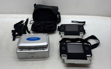 Load image into Gallery viewer, Audiovox VBP-4000 Silver 5.6 Inch Portable DVD Player With 3 Additional Monitors