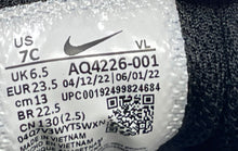 Load image into Gallery viewer, Nike Kids Team Hustle D 9 AQ4226-001 Black Hook & Loop Sneaker Shoes Size 7C