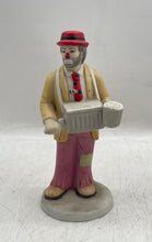Load image into Gallery viewer, Vintage Emmett Kelly Circus Collection By DGC Mixed Variety Clown Figurine 5 Pcs