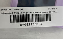 Load image into Gallery viewer, Unbranded Model DC403 Purple 16X Powerful Zoom 44.0 MP Digital Camera Not Tested