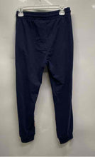 Load image into Gallery viewer, Piazza Italia Boys Navy Blue Drawstring Tapered Leg Jogger Pants Size 13-14