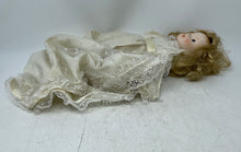 Load image into Gallery viewer, Brinn's Collectible Edition Blonde Hair Blue Eyes Porcelain Doll In Maxi Dress
