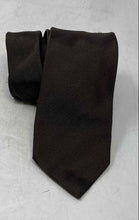 Load image into Gallery viewer, Hugo Boss Mens Brown Silk Formal Adjustable Designer Pointed Tie