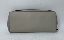 Load image into Gallery viewer, Michael Kors Womens Jet Set Gray Inner Divider ID Window Zip-Around Wallet