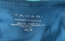 Load image into Gallery viewer, Tahari Womens Dark Teal Sleeveless Round Neck Regular Fit Tank Top Size XS