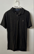 Load image into Gallery viewer, Polo Ralph Lauren Mens Gray Heather Cotton Custom Slim Fit Polo Shirt Size L/G
