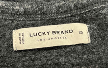 Load image into Gallery viewer, Lucky Brand Womens Gray Long Sleeve Round Neck Pullover Sweater Size XS