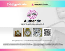 Load image into Gallery viewer, Authentic Invicta Women's Yellow/Silver Tone Watch. Weight 68g