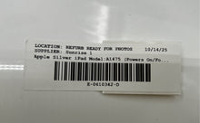 Load image into Gallery viewer, Apple iPad Air Model A1475 Silver 9.7 Inch Screen Tablet Powers On For Parts