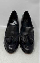 Load image into Gallery viewer, Vince Camuto Womens Chelivia Black Leather Block Heel Loafer Shoes Size 9.5M