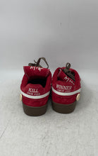 Load image into Gallery viewer, Killwinner Mens Red White Low Top Lace-Up Training Sneaker Shoes Size 5.5