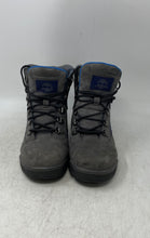 Load image into Gallery viewer, Timberland Boys Gray Blue Round Toe Lace-Up Ankle Combat Boots Size 4