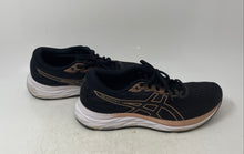 Load image into Gallery viewer, Asics Womens Gel-Excite 7 1012A562 Black Lace-Up Low Top Running Shoes Size 8