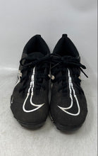 Load image into Gallery viewer, Nike Kids Alpha Menace 3 Shark Black White Lace-Up Football Cleats Size 6Y