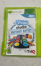 Load image into Gallery viewer, THQ Microsoft Xbox 360 U Draw Studio Instant Artist Video Game CD Not Tested