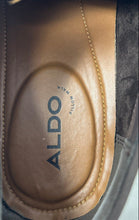 Load image into Gallery viewer, Aldo Mens Raiden Brown Leather Lace-Up Round Toe Derby Dress Shoes Size 14