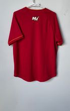 Load image into Gallery viewer, NBA Mens Red Miami Heat Short Sleeve Basketball Jersey Size Medium