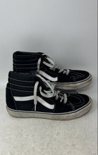Load image into Gallery viewer, Vans Unisex Sk8-Hi Black White Lace-Up Sneaker Shoes Size M 8.5 W 10
