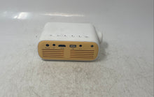 Load image into Gallery viewer, Elephas White Yellow Portable Home Theater Mini LED Projector Not Tested