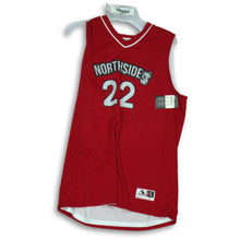 Load image into Gallery viewer, Augusta Sportswear Mens Red Northside Vernon Maxwell #22 Basketball Jersey Sz L