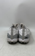 Load image into Gallery viewer, Nike Mens Alpha Huarache 4 DJ6524-100 White Gray Sports Baseball Cleats Size 12