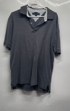 Load image into Gallery viewer, Tommy Hilfiger Mens Gray Cotton Short Sleeve Collared Polo Shirt Size Large