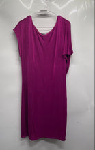Load image into Gallery viewer, Armani Exchange Womens Pink Collarless Strapless Pullover Shift Dress Size Large