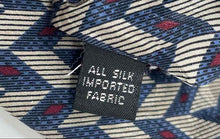 Load image into Gallery viewer, Givenchy Monsieur Mens Multicolor Geometric Print Silk Adjustable Designer Tie