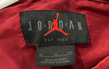 Load image into Gallery viewer, Jordan Mens Red Long Sleeve 1/4 Zip Pullover Bomber Jacket Size XL