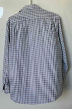 Load image into Gallery viewer, Tommy Hilfiger Mens White Multi Plaid Long Sleeve Slim Fit Dress Shirt 16 32-33