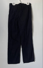Load image into Gallery viewer, Zara Womens Black Flat Front Pockets Straight Leg Trouser Pants Size 0