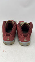 Load image into Gallery viewer, Nike Mens Air Jordan 38 Dark Red Gray Lace-Up Sneakers Shoes Size 15