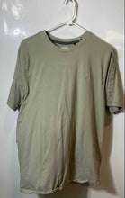 Load image into Gallery viewer, DKNY Mens Green Logo Taping Short Sleeve Crew Neck Pullover T-Shirt Size L