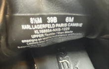 Load image into Gallery viewer, Karl Lagerfeld Womens Cambie Black Lace-Up Low Top Sneaker Shoes Size 8.5M