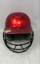 Load image into Gallery viewer, Rawlings Kids Coolflo Red Face Mask Batting Helmet AVT One Size Fits All 6.5-7.5