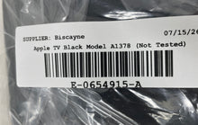 Load image into Gallery viewer, Apple TV 2nd Generation Model A1378 Black HD Digital Media Streamer Not Tested