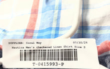 Load image into Gallery viewer, Nautica Mens Multicolor Plaid Short Sleeve Button-Up Shirt Size Small