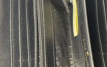 Load image into Gallery viewer, Kate Spade Womens Beige Black Colorblock Saffiano Leather Zip-Around Wallet
