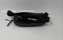 Load image into Gallery viewer, Michael Kors Womens Brown Signature Print Leather Adjustable Strap Belt Bag