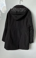 Load image into Gallery viewer, The North Face Womens Black Long Sleeve Zipper Pockets Parka Jacket Size Large
