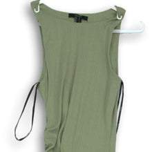 Load image into Gallery viewer, Forever 21 Womens Green Sleeveless Round Neck Sheath Dress Size Small