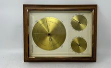 Load image into Gallery viewer, Vintage Airguide Framed Wall Hanging Barometer Thermometer Humidity Untested