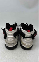 Load image into Gallery viewer, Nike Mens Air Raid White Black Red Lace-Up Mid Top Basketball Shoes Size 10