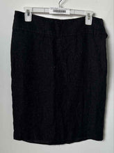 Load image into Gallery viewer, Lauren Ralph Lauren Womens Black Glitter Side Zip Straight & Pencil Skirt Size 6