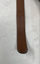 Load image into Gallery viewer, Joseph Abboud Mens Brown Genuine Leather Handcrafted Dress Belt Size 38/95