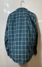 Load image into Gallery viewer, Alfani Mens Green White Plaid Long Sleeve Collared Button-Up Shirt size Large