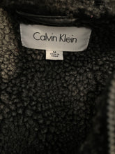Load image into Gallery viewer, Calvin Klein Mens Black Long Sleeve Full-Zip Jacket Size Medium