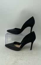 Load image into Gallery viewer, Vince Camuto Womens Airmosah Black Leather Stiletto D'Orsay Heels Size 6.5M