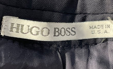 Load image into Gallery viewer, Hugo Boss Mens Blue Long Sleeve Peak Lapel Double-Breasted Blazer Size 40L
